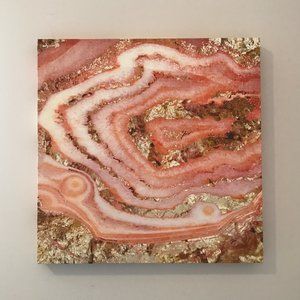 Agate Coral Canvas Print, Oliver Gal